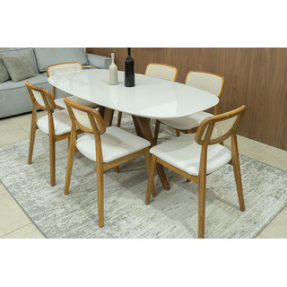  Mesa de Jantar Lizzie Oval
