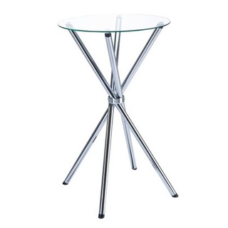 Mesa Bistrô 211 Alta Tampo Vidro