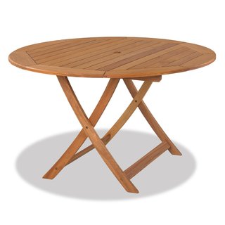 Mesa para Churrasqueira Dobrável Redonda