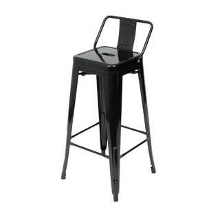 Banqueta Rustic Steel Preta