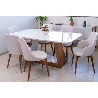 Conjunto Mesa de Jantar Alice Laca