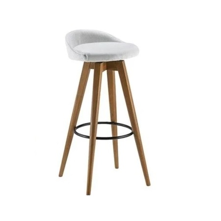 Banqueta Madeira Slim Giratória — Banquetas