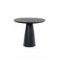 Mesa Lateral Cone Laca com Vidro — foto 1