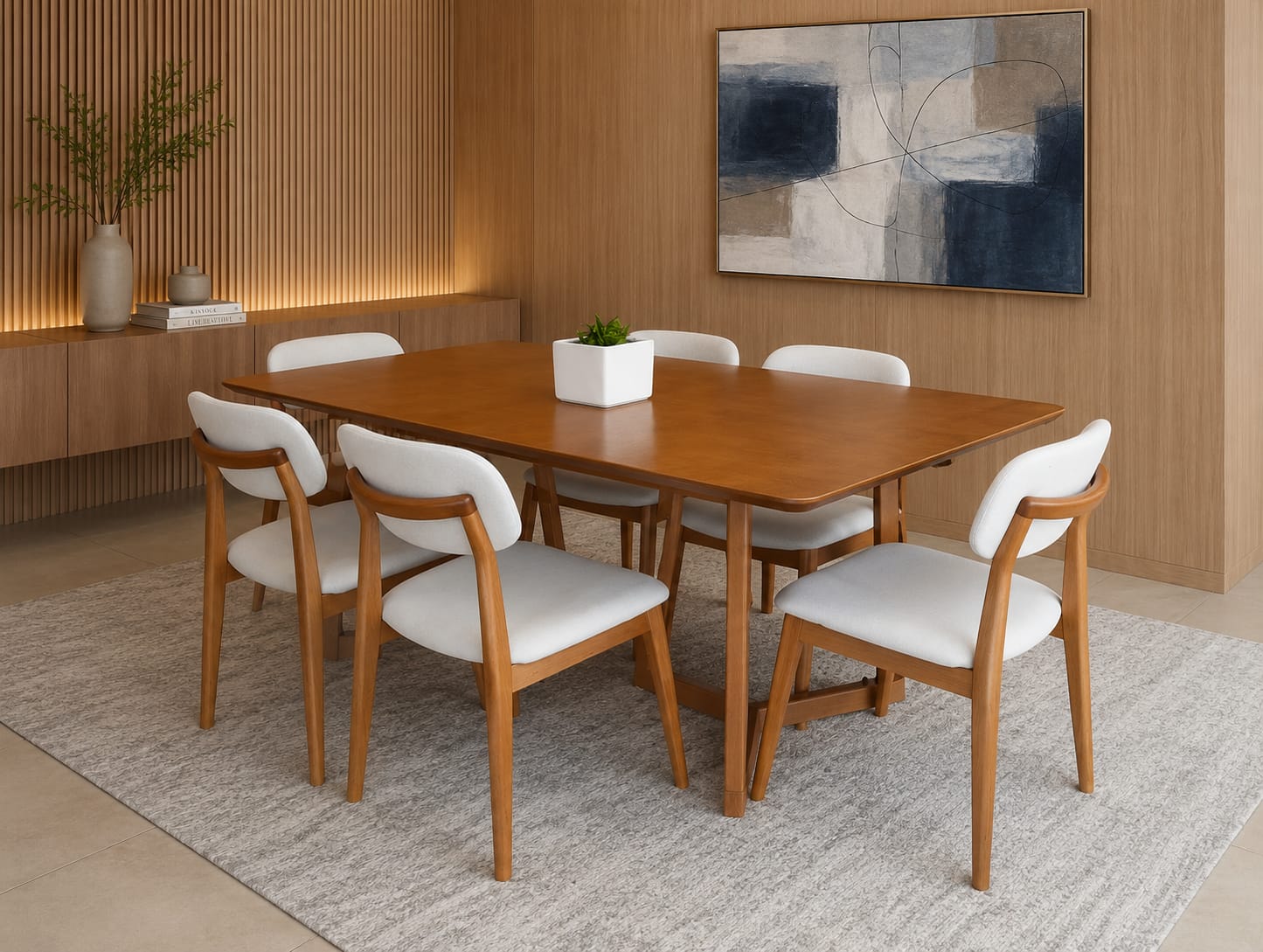 Mesa de Jantar Maite com cadeiras Mona (cópia) — Mesas