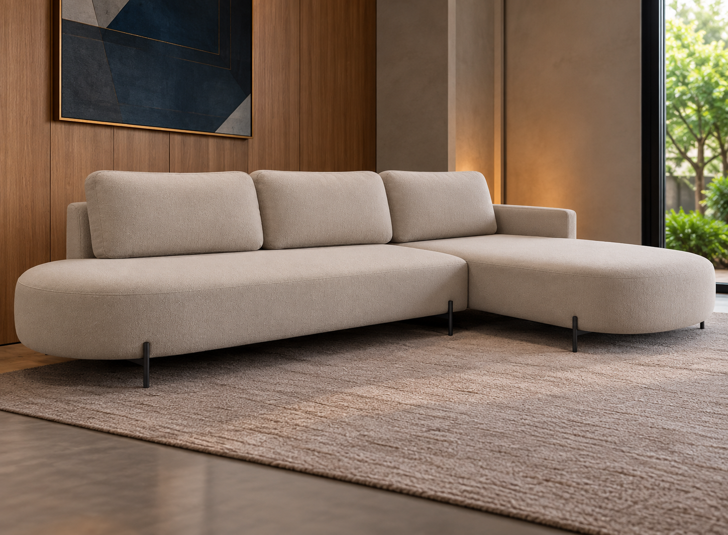 Sofá Chaise Lauf — Sofás